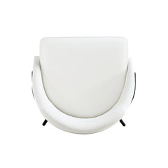 Gracie Dining Chair in White and Black (set of 4) - Ornate Home