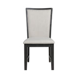 Grady Black Dining Slat Back Side Chair (Set of 2) - Ornate Home