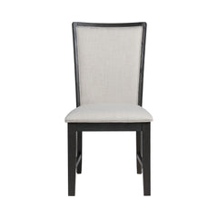 Grady Black Dining Slat Back Side Chair (Set of 2) - Ornate Home
