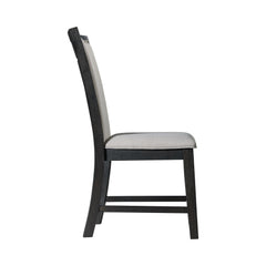 Grady Black Dining Slat Back Side Chair (Set of 2) - Ornate Home