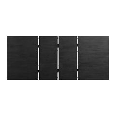 Grady Black Rectangle Dining Table