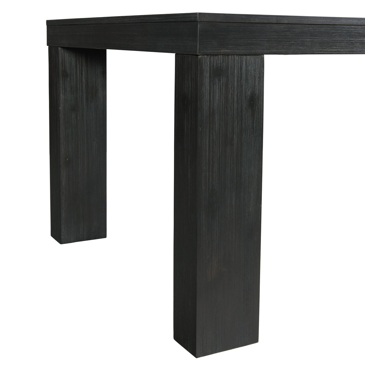 Grady Black Rectangle Dining Table - Ornate Home