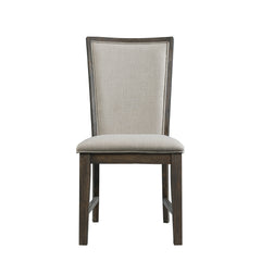 Grady Brown Slat Back Side Chair (Set of 2) - Ornate Home