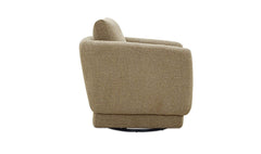 Grady Jute Swivel Chair - Ornate Home