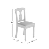 Grafton White Farms Desk Chair - Ornate Home