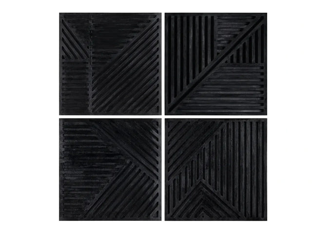 Graham 2 Black Wall Decor - Ornate Home
