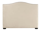 Graham Beige/Tan Fabric Headboard King - Ornate Home