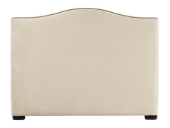 Graham Beige/Tan Fabric Headboard King - Ornate Home
