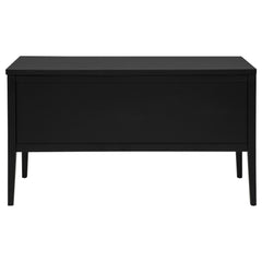 Graham Black 54-inch 4-drawer Double Pedestal Lift Top Computer Desk - Ornate Home