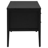 Graham Black 54-inch 4-drawer Double Pedestal Lift Top Computer Desk - Ornate Home
