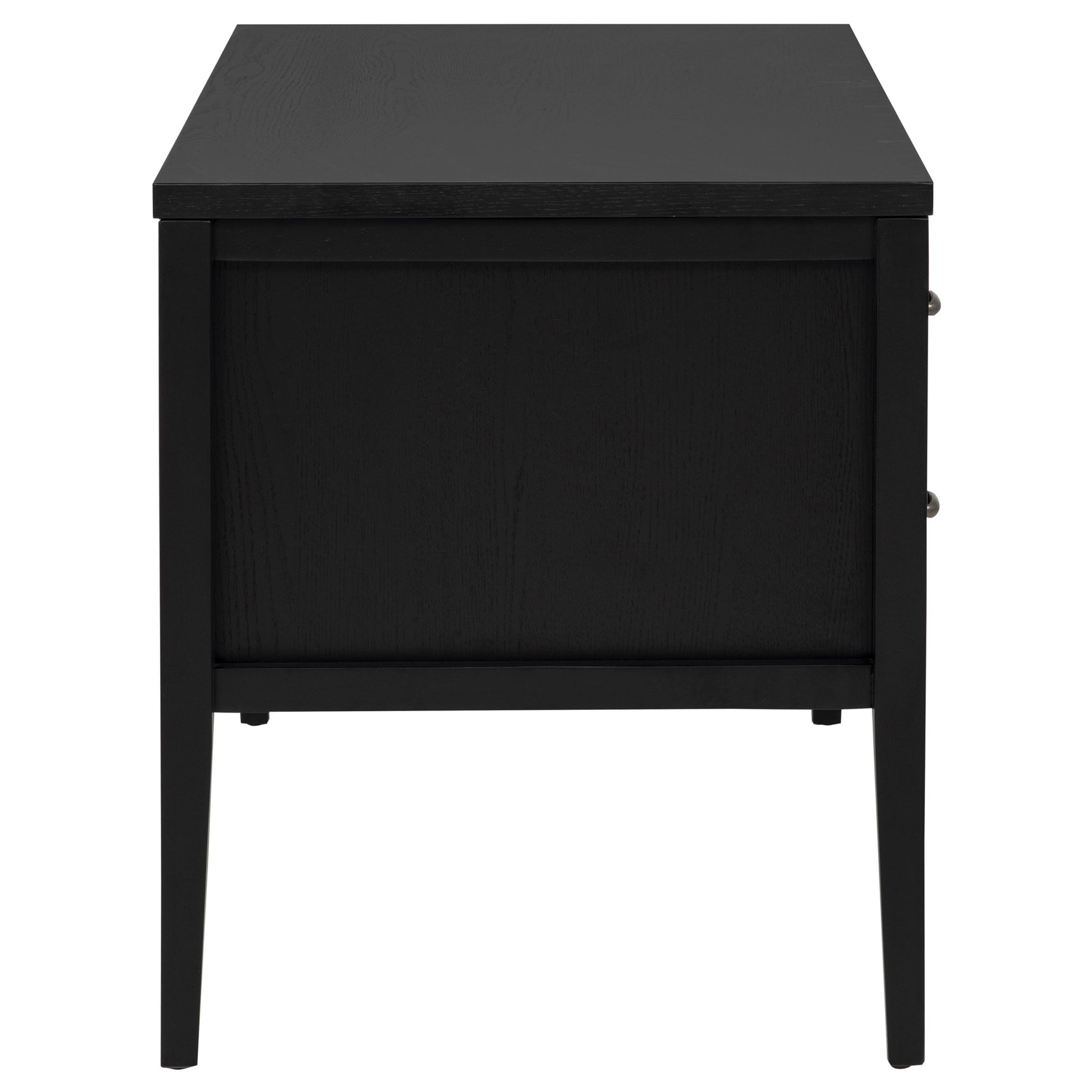 Graham Black 54-inch 4-drawer Double Pedestal Lift Top Computer Desk - Ornate Home