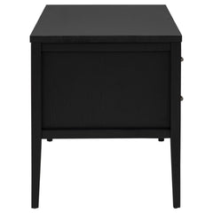 Graham Black 54-inch 4-drawer Double Pedestal Lift Top Computer Desk - Ornate Home