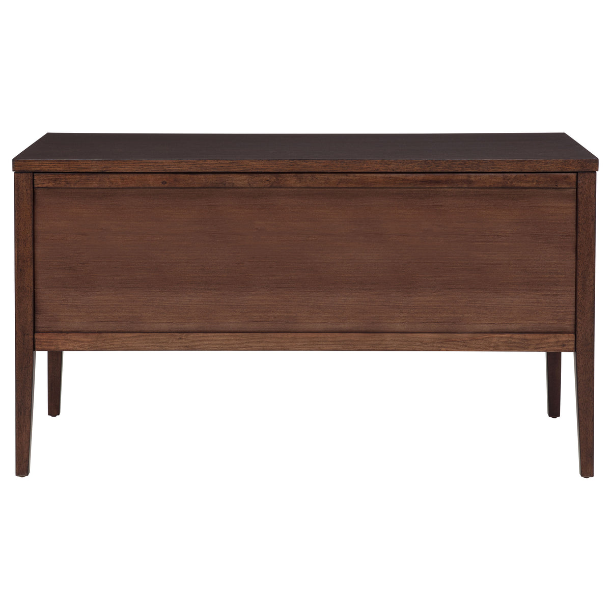 Graham Chocolate 54-inch 4-drawer Double Pedestal Lift Top Computer Desk - Ornate Home