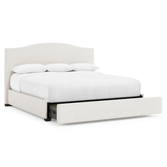 Graham Espresso King Storage Panel Bed - Ornate Home