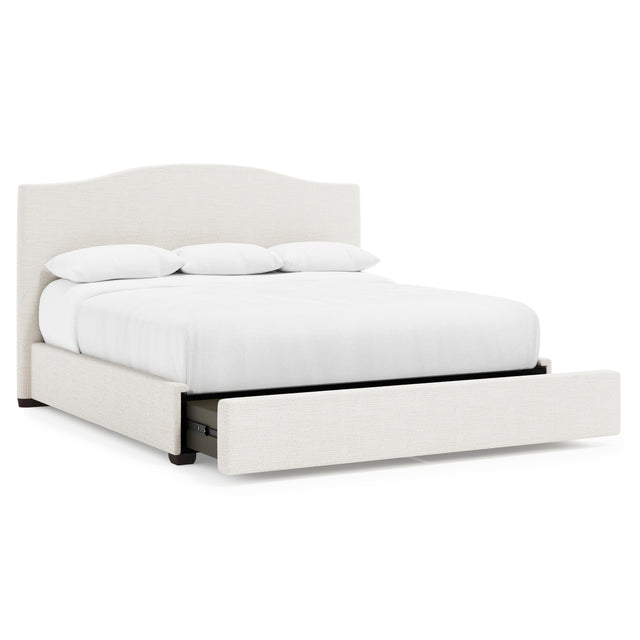 Graham Espresso King Storage Panel Bed - Ornate Home
