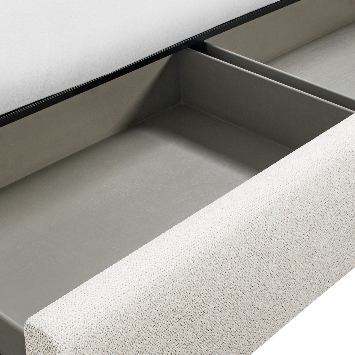 Graham Espresso King Storage Panel Bed - Ornate Home