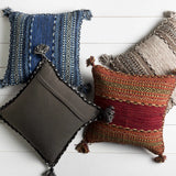 Grahamston Brown Geometric Pattern Throw Pillow - Ornate Home