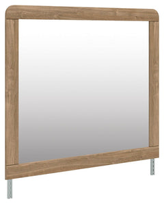 Gramburg Warm Natural Brown Bedroom Mirror - Ornate Home