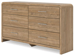 Gramburg Warm Natural Brown Dresser - Ornate Home