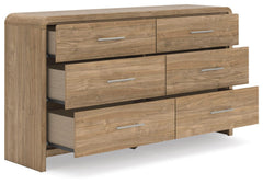 Gramburg Warm Natural Brown Dresser - Ornate Home