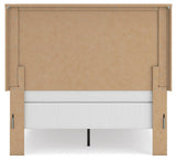Gramburg Warm Natural Brown Full Panel Bed - Ornate Home