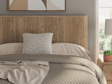 Gramburg Warm Natural Brown Queen Panel Bed - Ornate Home