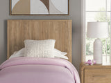 Gramburg Warm Natural Brown Twin Panel Bed - Ornate Home