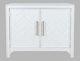 Gramercy Blanc 2 Door Accent Cabinet - Ornate Home