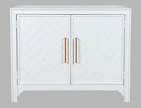Gramercy Blanc 2 Door Accent Cabinet - Ornate Home