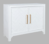 Gramercy Blanc 2 Door Accent Cabinet - Ornate Home