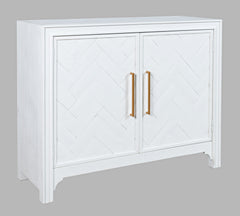 Gramercy Blanc 2 Door Accent Cabinet - Ornate Home