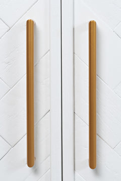 Gramercy Blanc 4 Door Accent Cabinet - Ornate Home