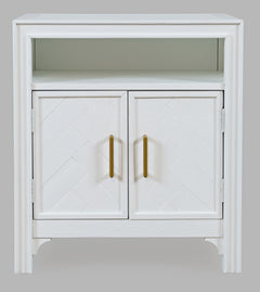 Gramercy Blanc Accent Table - Ornate Home