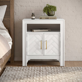 Gramercy Blanc Accent Table - Ornate Home