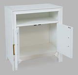 Gramercy Blanc Accent Table - Ornate Home