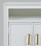 Gramercy Blanc Accent Table - Ornate Home