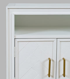 Gramercy Blanc Accent Table - Ornate Home