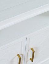 Gramercy Blanc Accent Table - Ornate Home
