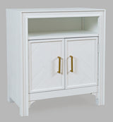 Gramercy Blanc Accent Table - Ornate Home