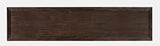 Gramercy Dark Chevron 4 Door Accent Cabinet - Ornate Home