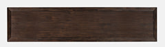 Gramercy Dark Chevron 4 Door Accent Cabinet - Ornate Home