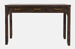 Gramercy Dark Chevron Power Desk - Ornate Home