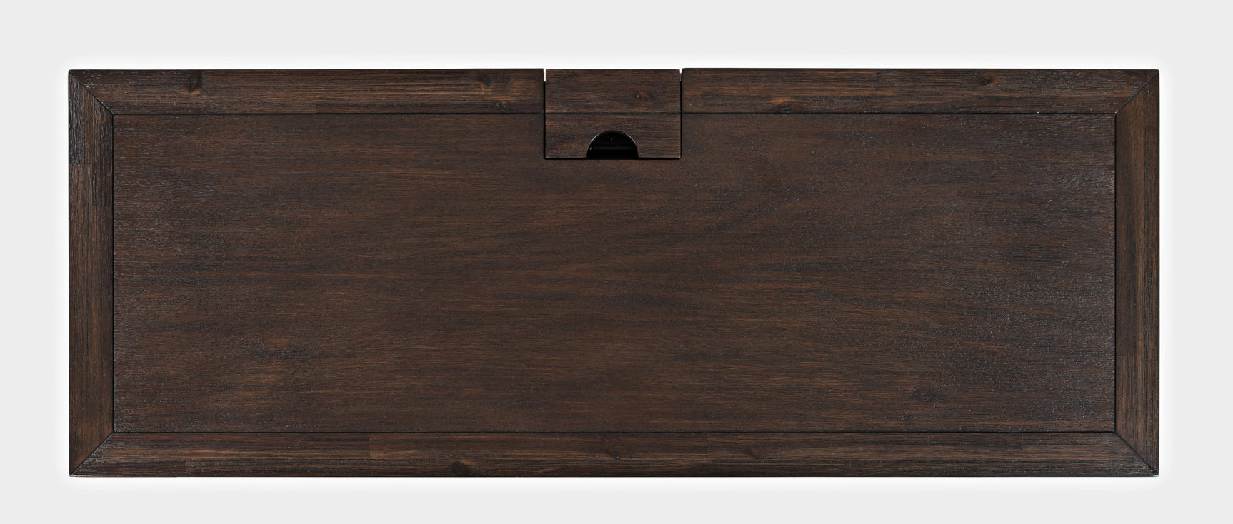Gramercy Dark Chevron Power Desk - Ornate Home