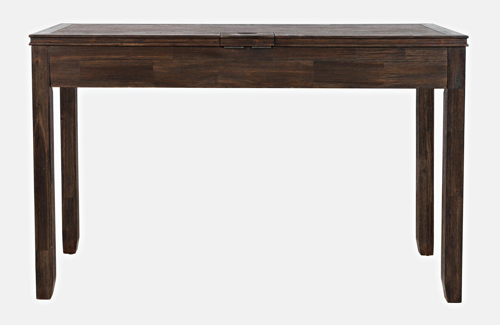 Gramercy Dark Chevron Power Desk - Ornate Home