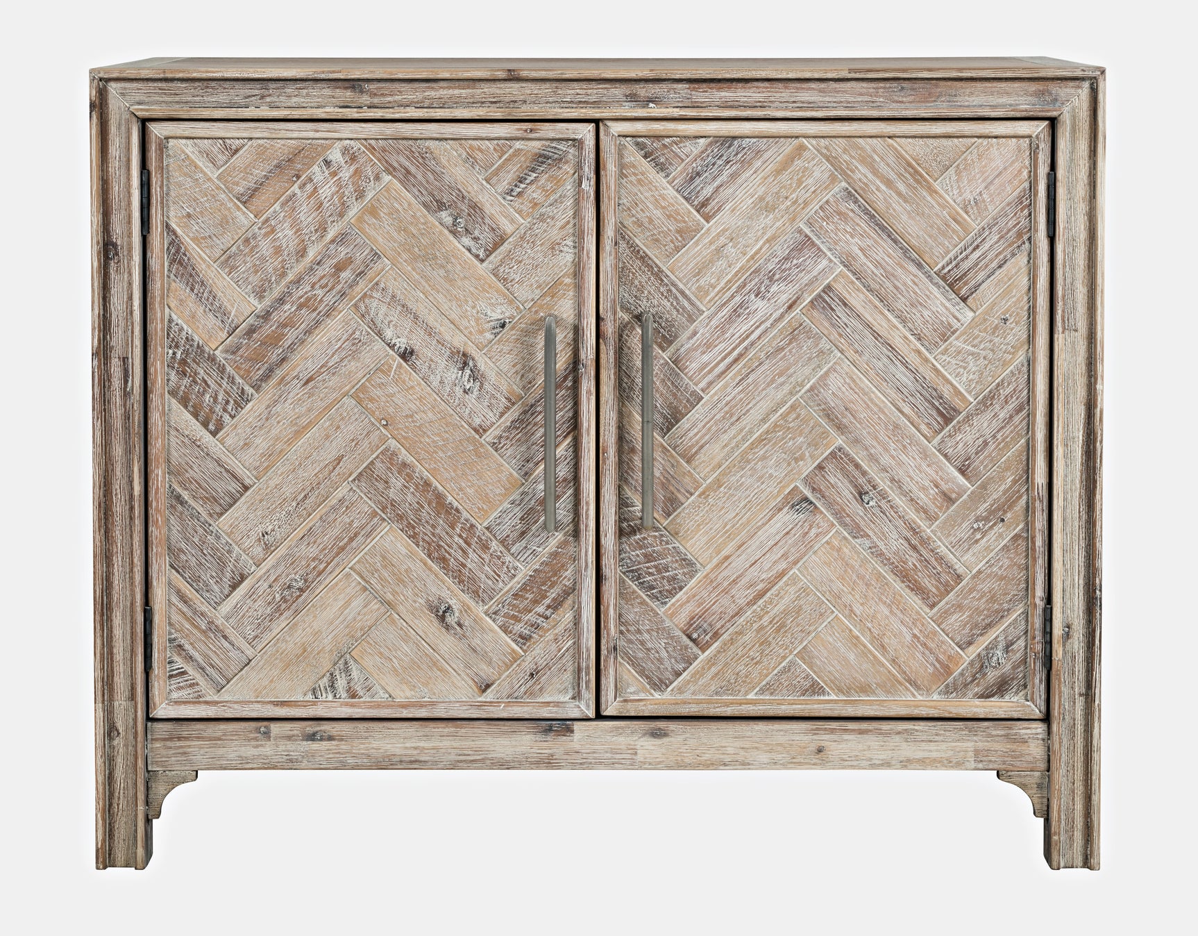 Gramercy Grey Wash 2 Door Accent Cabinet - Ornate Home