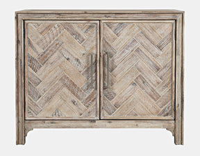 Gramercy Grey Wash 2 Door Accent Cabinet - Ornate Home