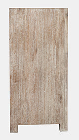 Gramercy Grey Wash 2 Door Accent Cabinet - Ornate Home
