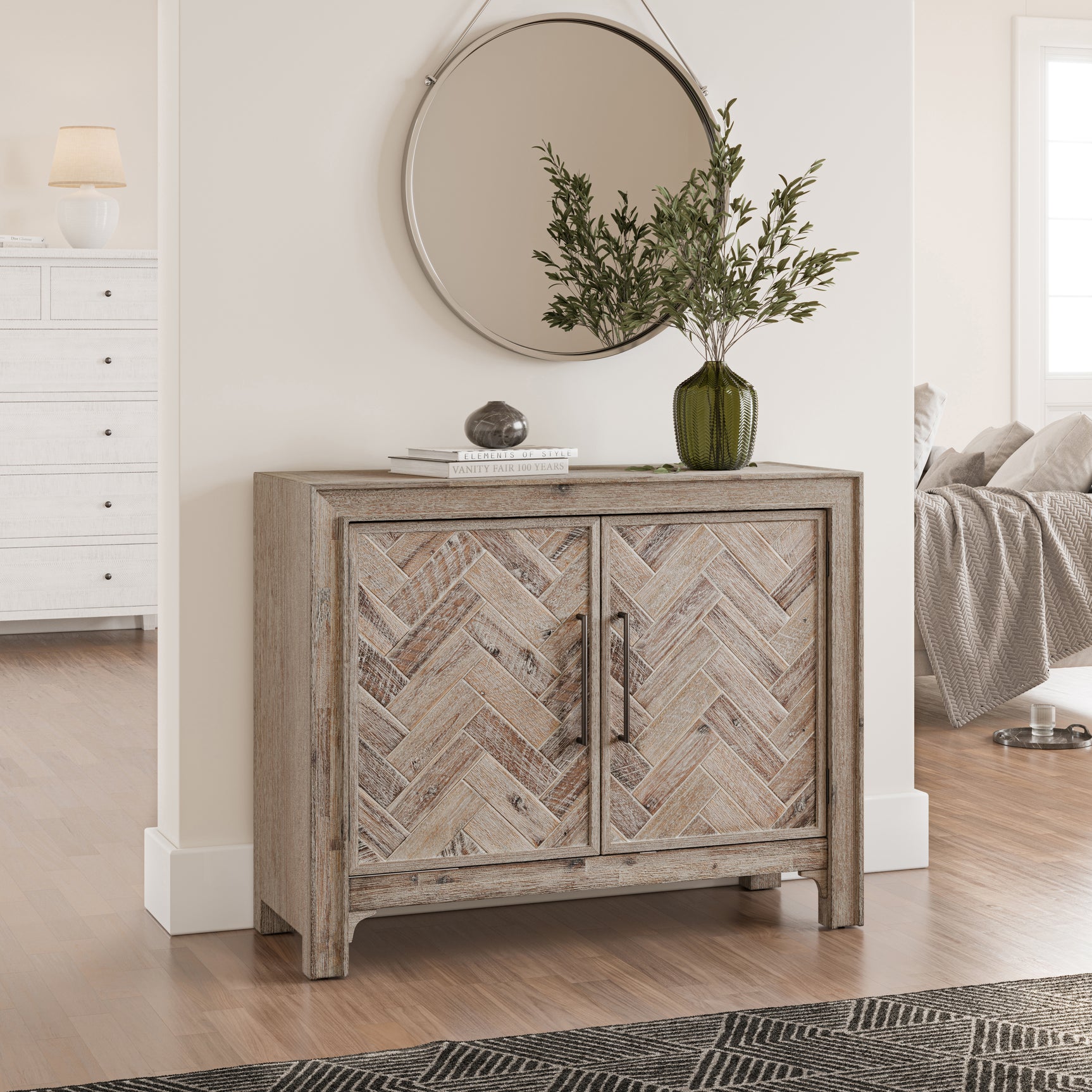 Gramercy Grey Wash Accent Table - Ornate Home
