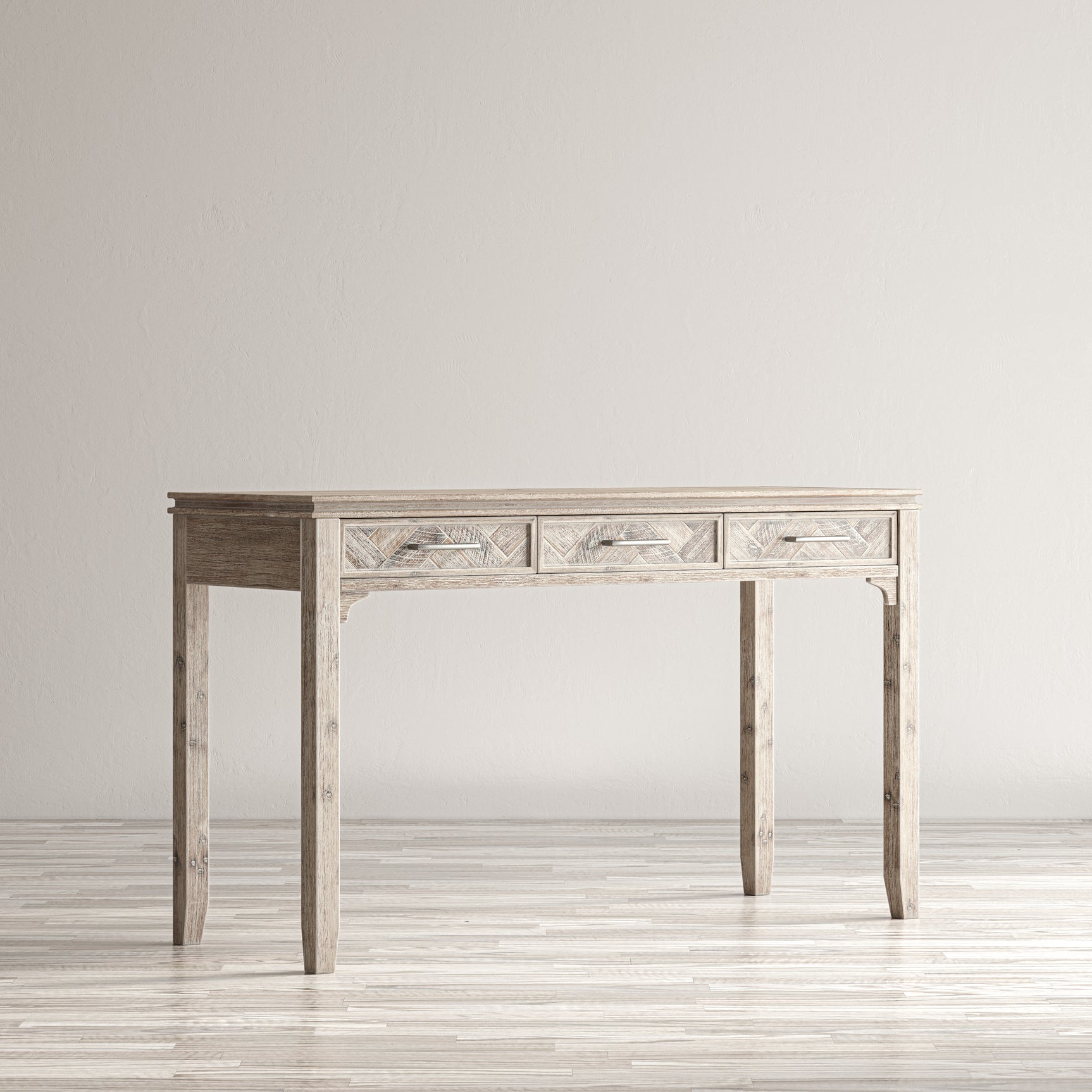 Gramercy Grey Wash Power Desk - Ornate Home