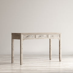 Gramercy Grey Wash Power Desk - Ornate Home